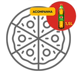 Imagem de Pizza Grande + Guaraná 1,5L